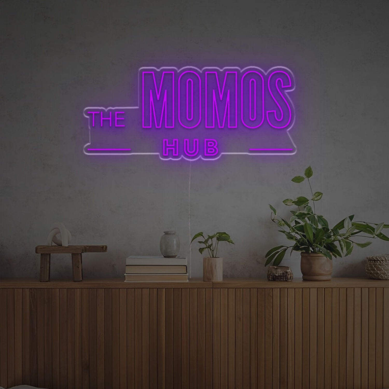 Bars Weddings And The Momos Hub Led Neon Sign | Shineneon