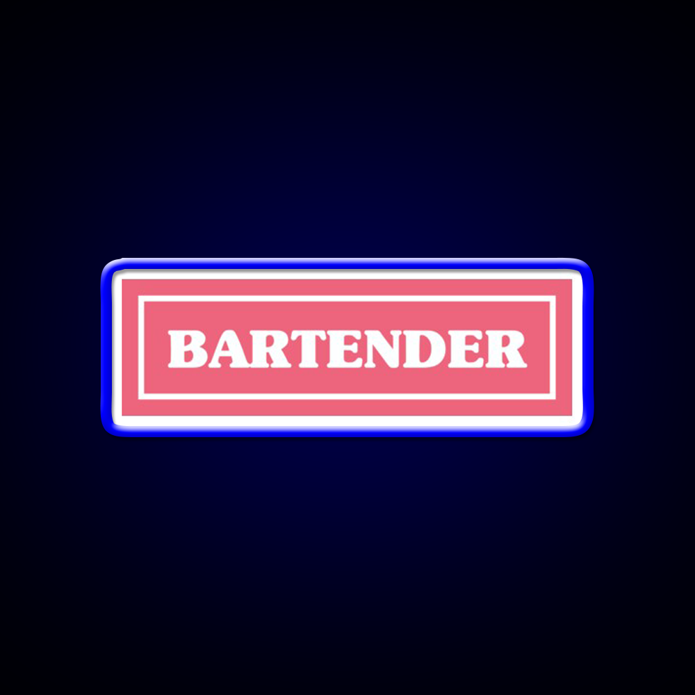 Bartender Cocktail Bar Decor Led Neon Sign Rgb Color - LED neon sign view 5