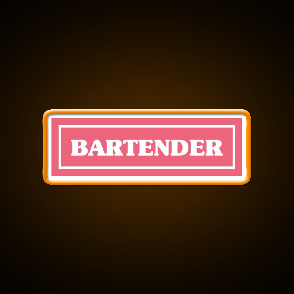 Bartender Cocktail Bar Decor Led Neon Sign Rgb Color - LED neon sign view 6