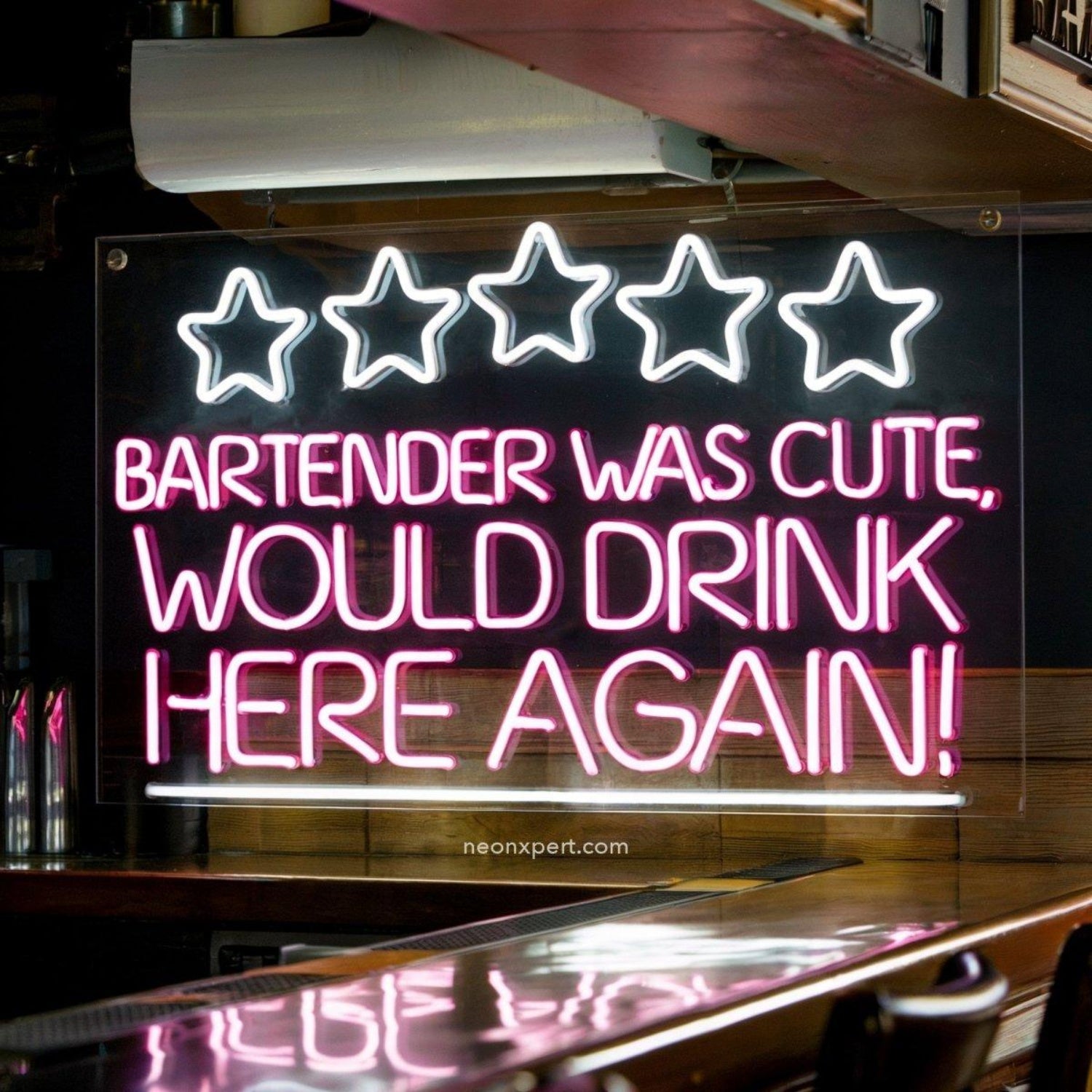 Bartender Was Cute Led Neon Sign Light For Home | Shineneon
