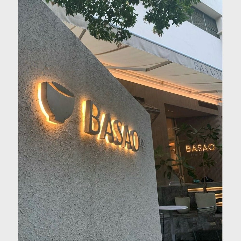 Basao With Logo 3D Backlit Channel Letters Led Light Sign - Shineneon