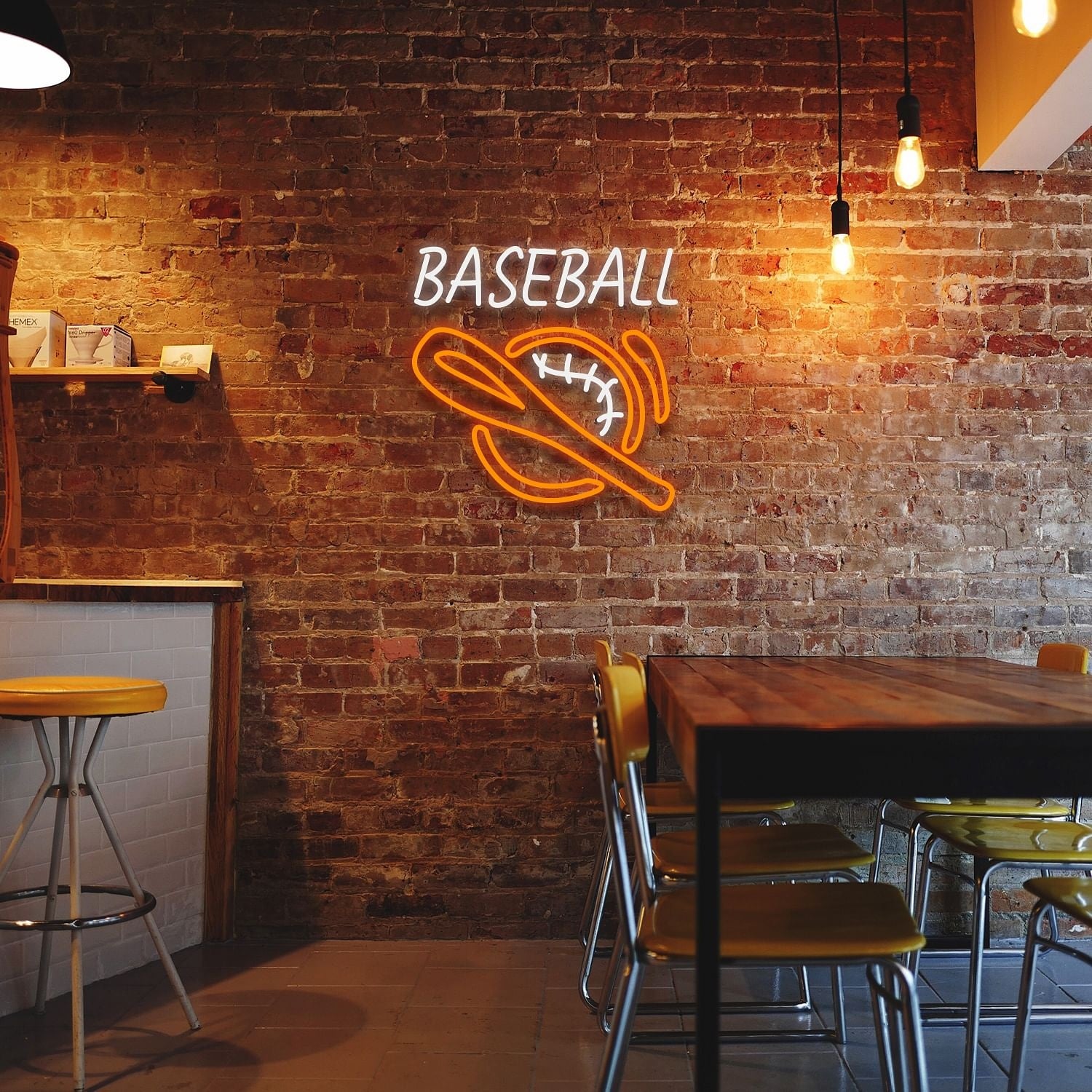Baseball Led Neon Signs Wall Art Led Neon Signs Wall Art For Bedroom | Shineneon