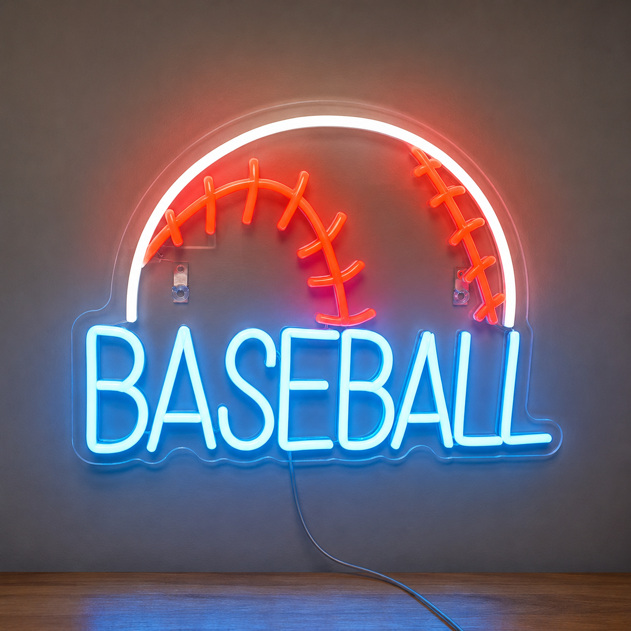 Baseball Room Decor LED Neon Sign main product image