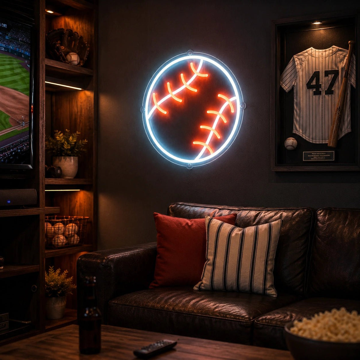 Baseball Stitches LED Neon Sign - Shineneon