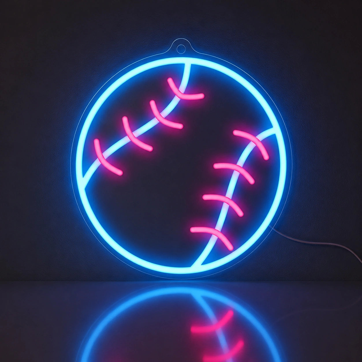 Baseball Wall Neon Sign LED Neon Sign main product image
