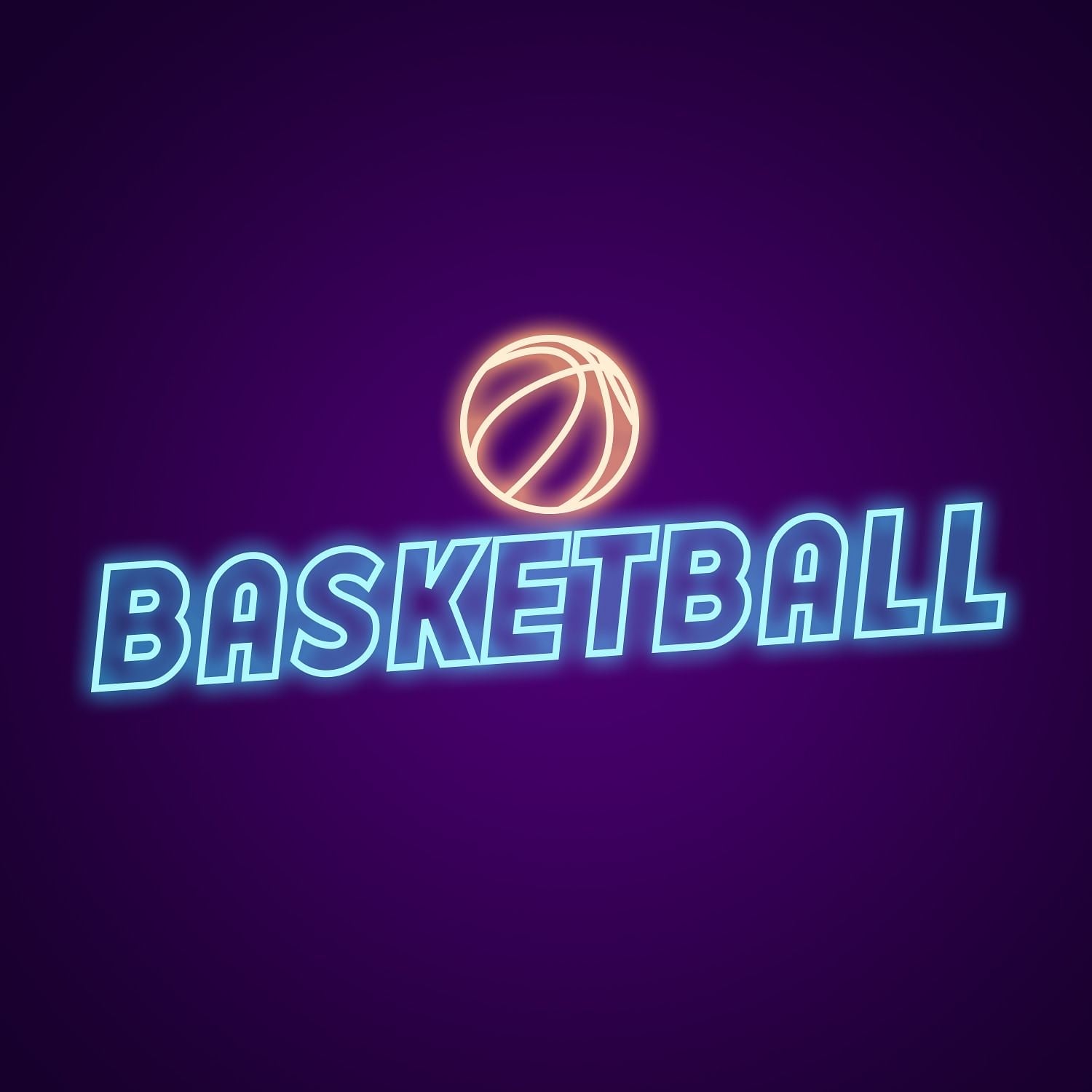 Basketball Neon Light Games Sports Led Neon Signs Wall Art | Shineneon