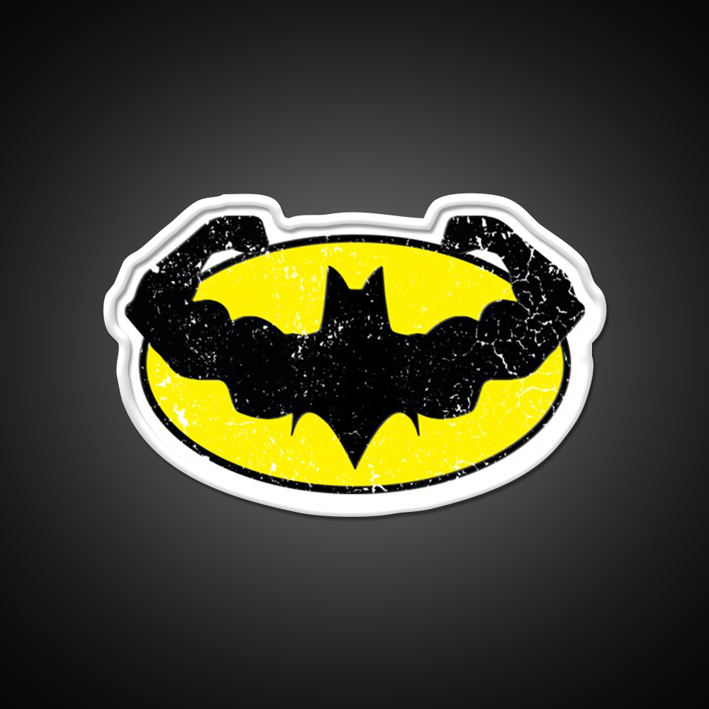 Bat Gains Gym Fitness Led Neon Sign Rgb Color - LED neon sign view 11