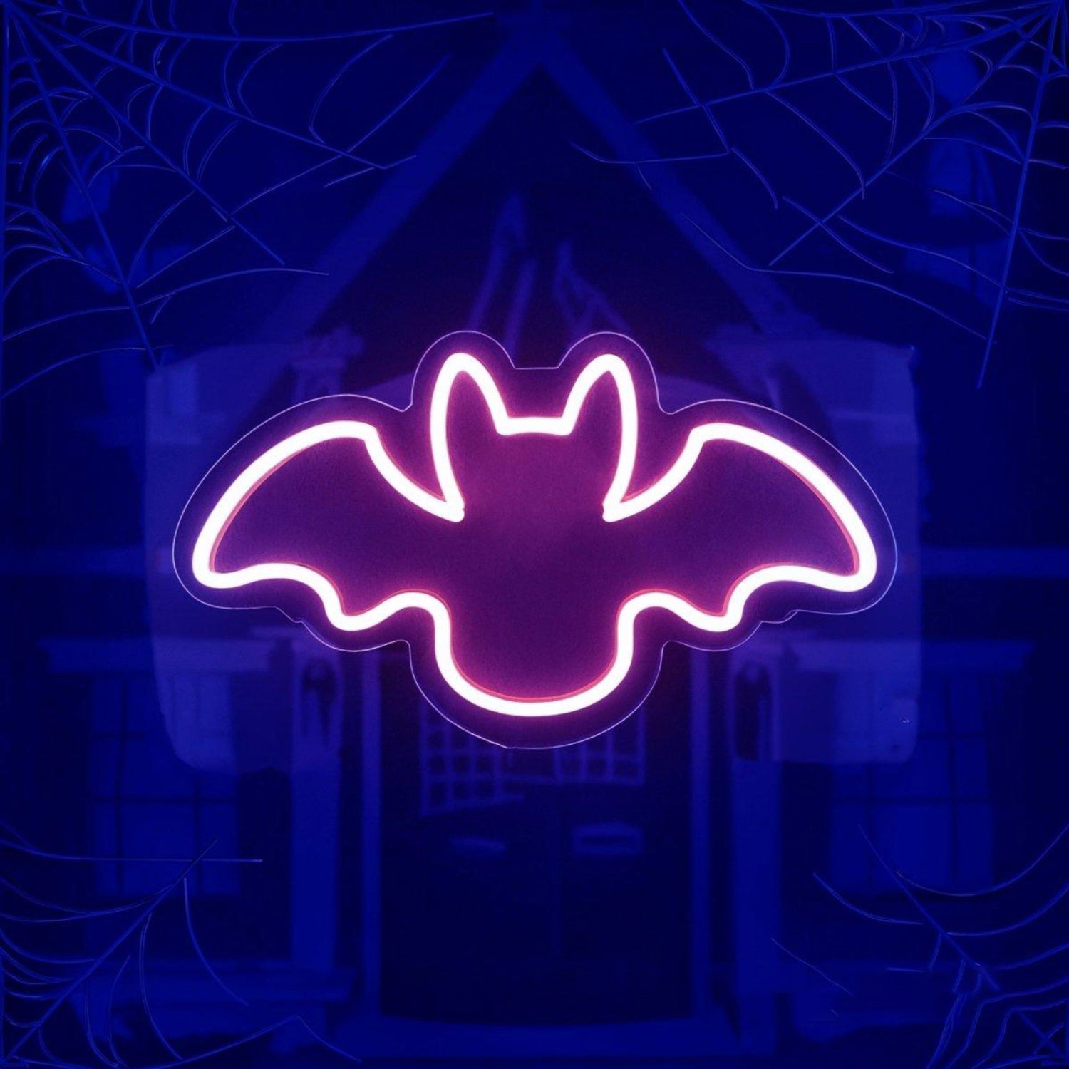 Bat Mini Led Neon Sign Halloween Light Decor | Shineneon