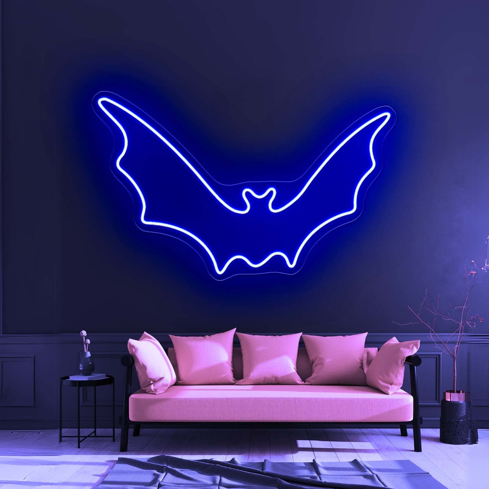 Bat Silhouette Neon Sign Halloween Led Neon Sign - Shineneon