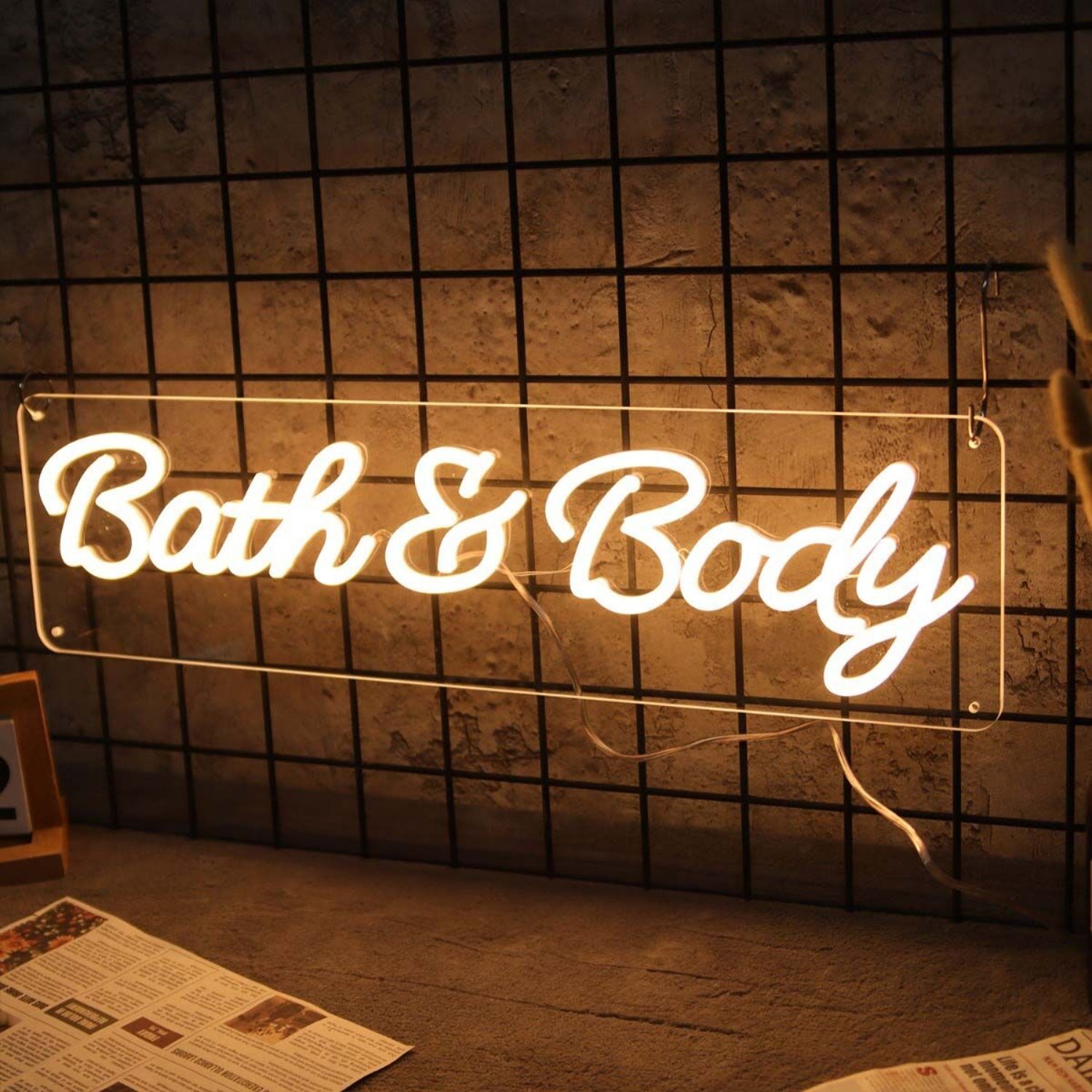 Bath And Body Led Neon Sign - Shineneon