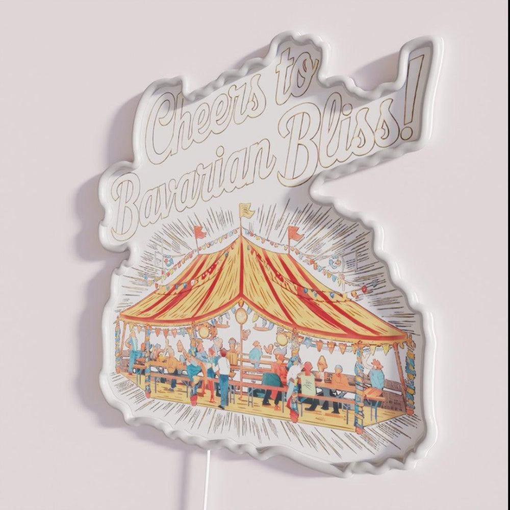 Bavarian Beer Tent Celebration Rgb Led Neon Sign