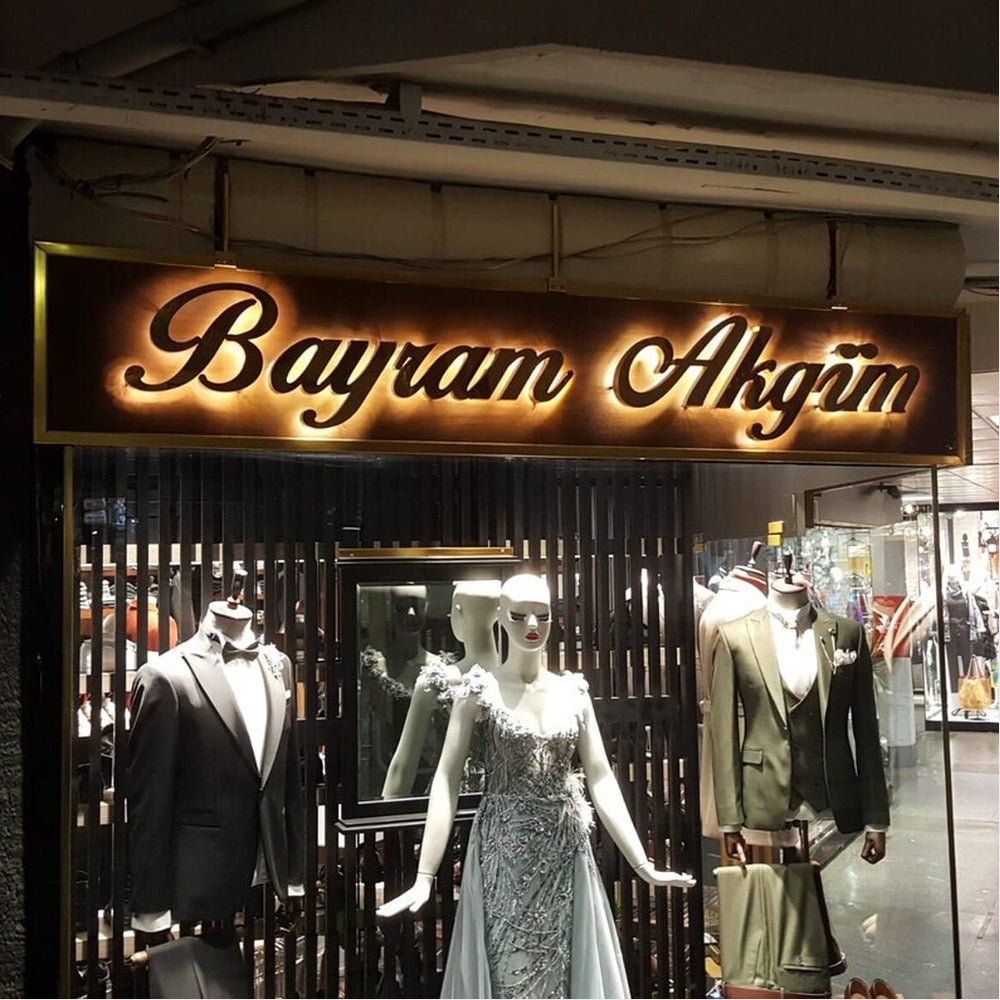 Bayram Akgim 3D Backlit Channel Letters Led Light Sign - Shineneon
