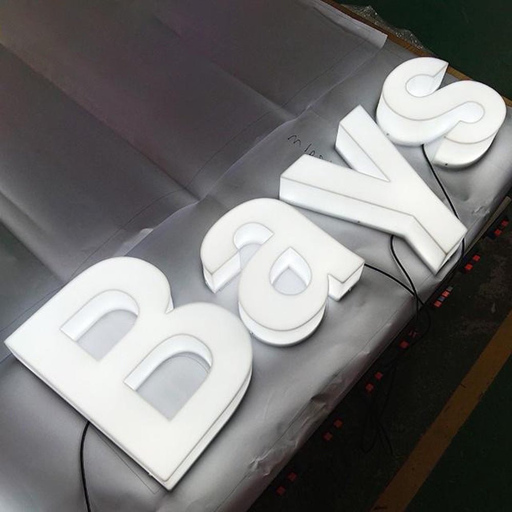 Bays 3D Fulllit Acrylic Led Letters Sign - Shineneon
