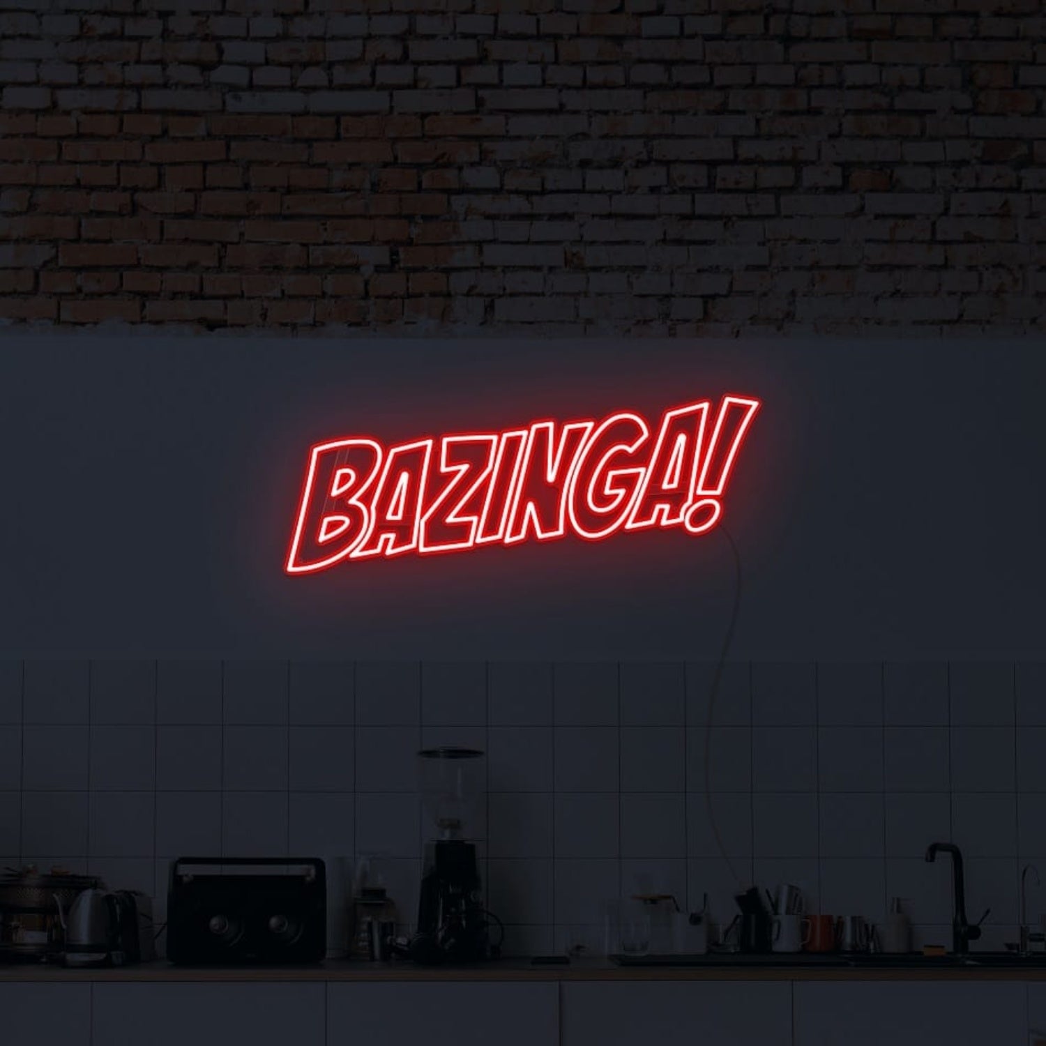 Bazinga Led Neon Sign Wall Art | Shineneon