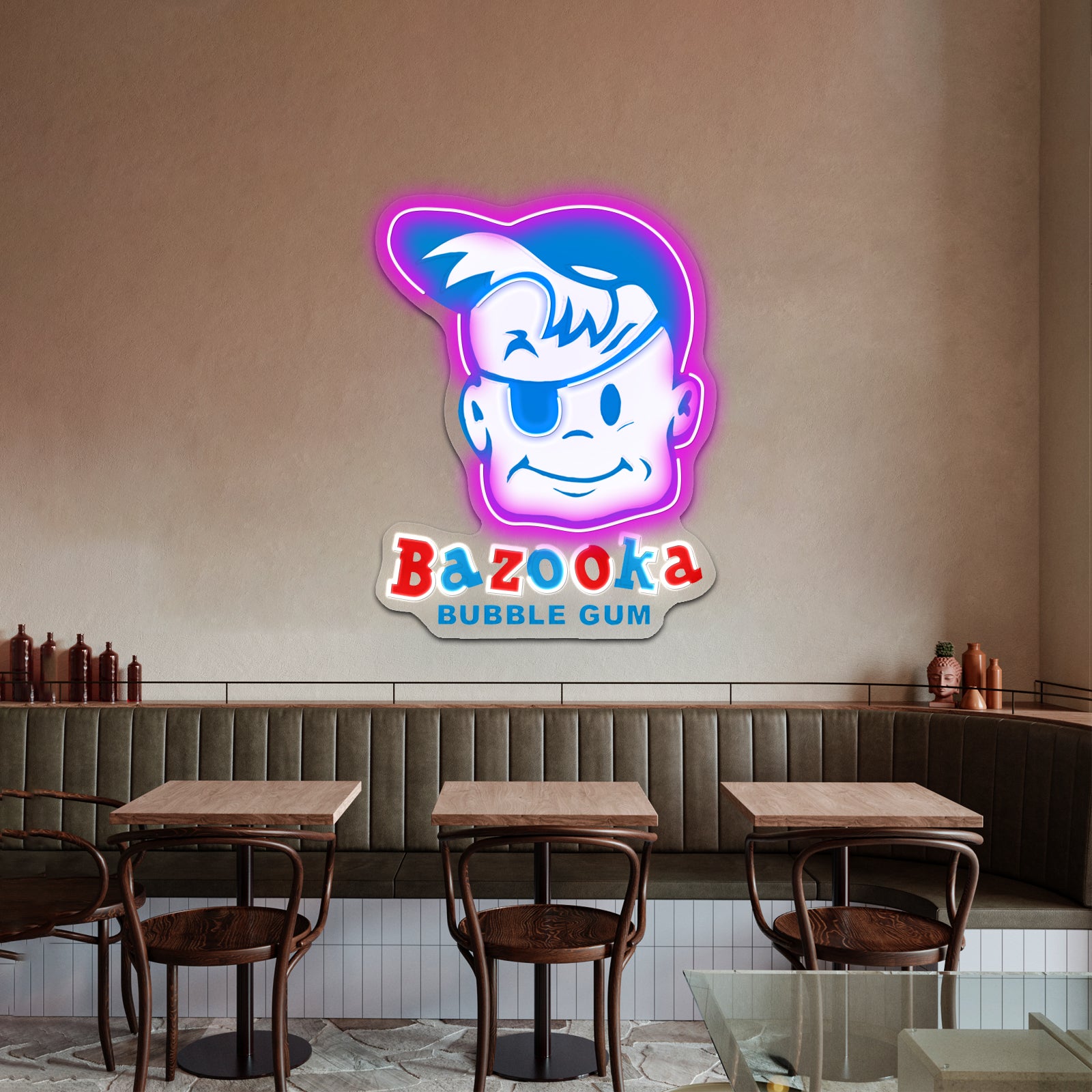 Bazooka Joe Artwork Led Neon Sign | Shineneon
