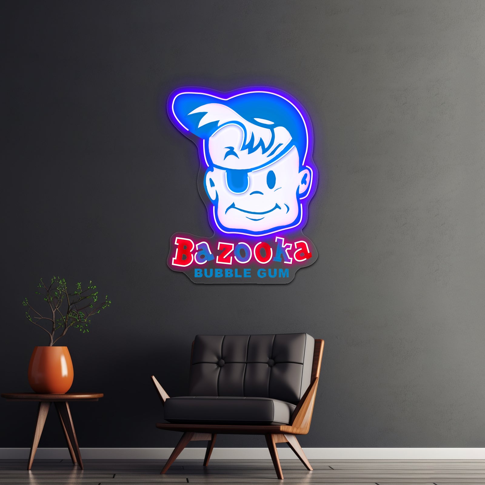 Bazooka Joe Artwork Led Neon Sign | Shineneon