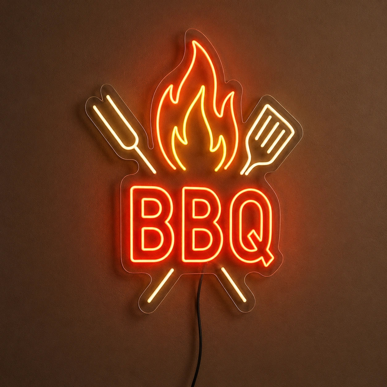 BBQ Fire Tools Neon Sign LED Neon Sign main product image