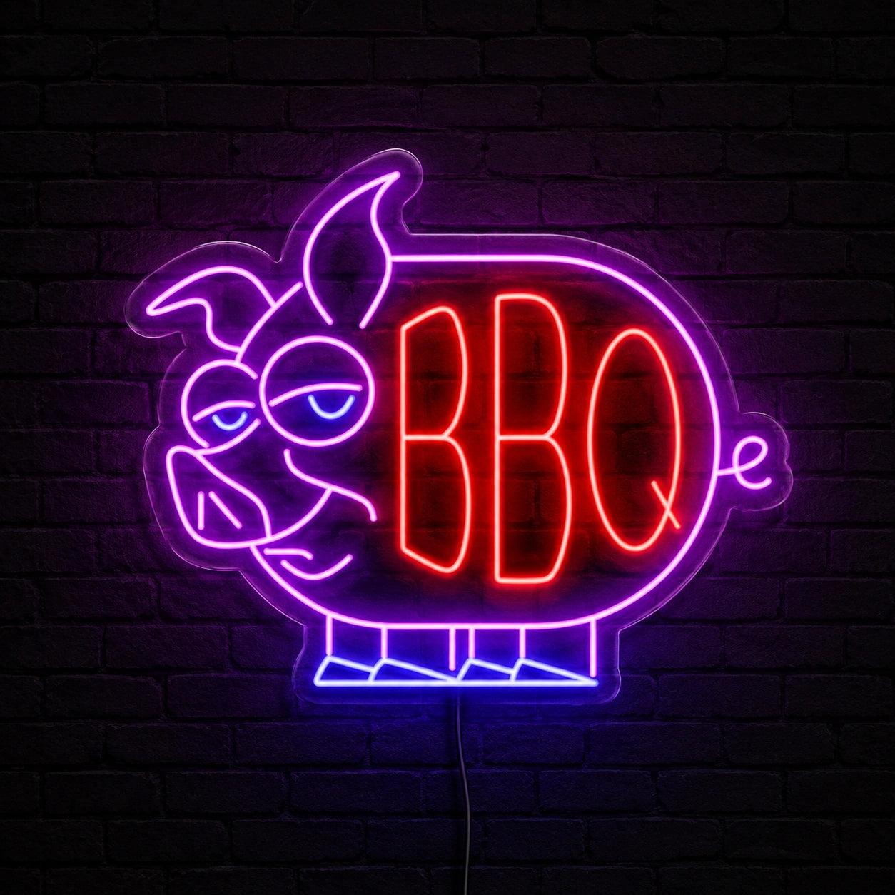 BBQ Letters Neon Sign LED Neon Sign high-converting product image
