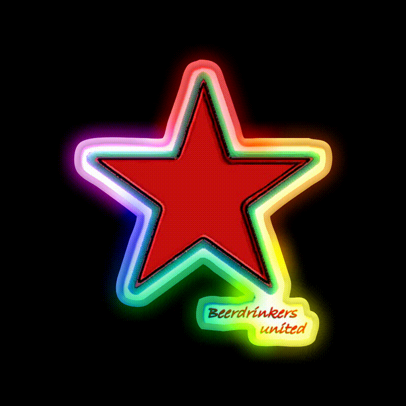 Bd United Beer Bar Decor Led Neon Sign Rgb Color - LED neon sign close-up detail