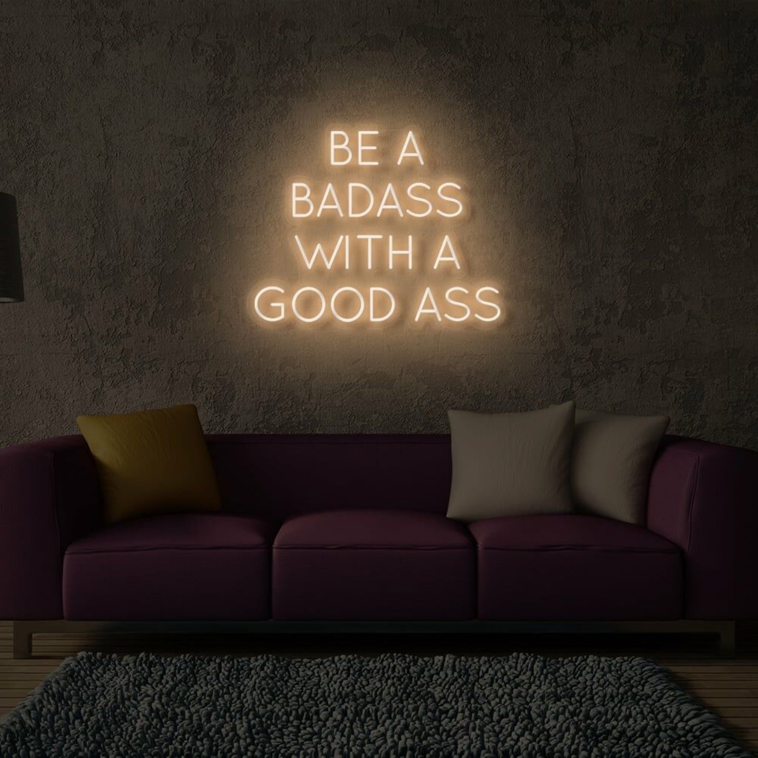 Be A Badass With Good Ass Led Neon Sign | Shineneon