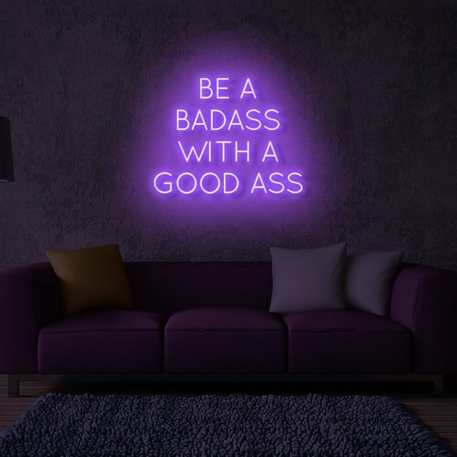 Be A Badass With Good Ass Led Neon Sign | Shineneon