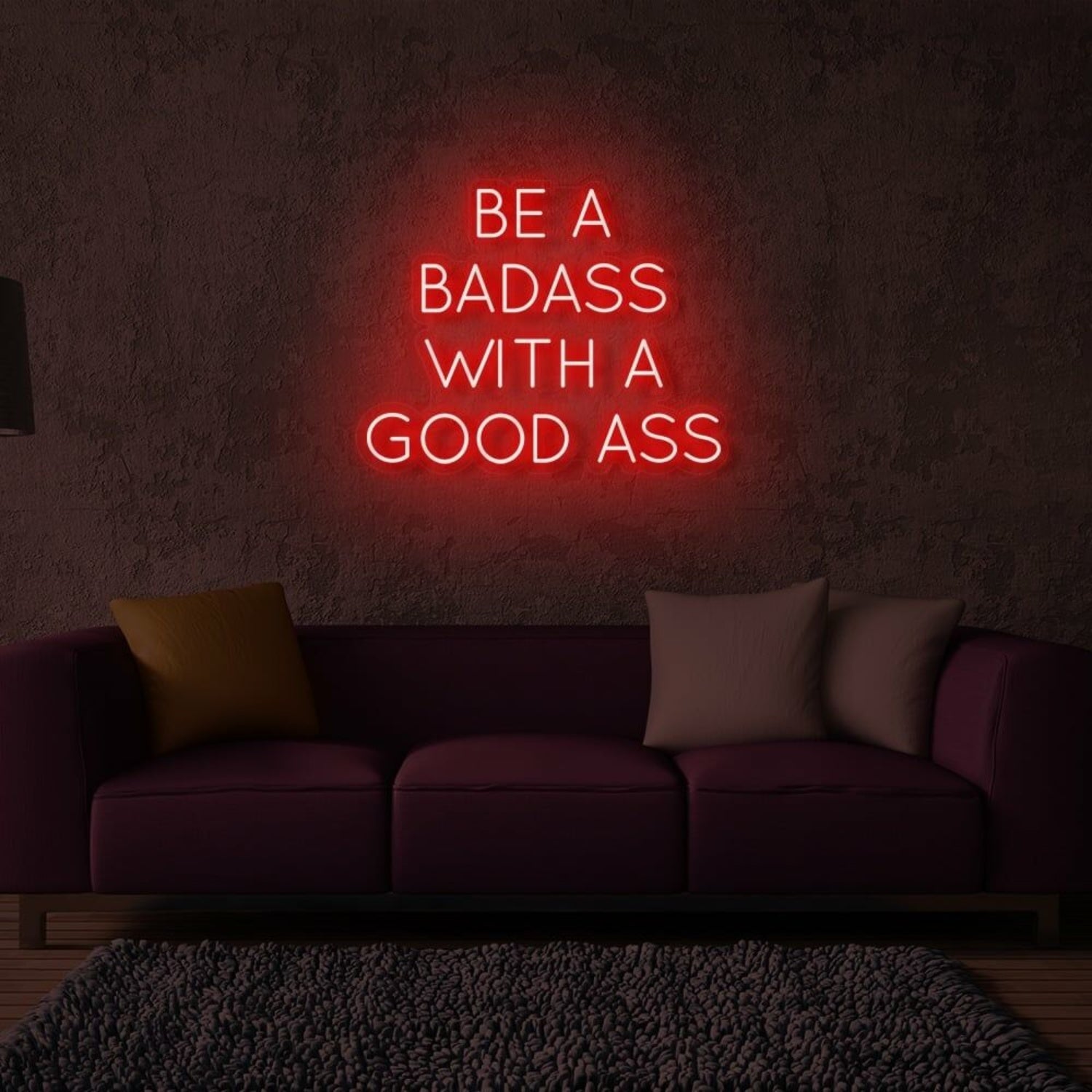 Be A Badass With Good Ass Led Neon Sign | Shineneon