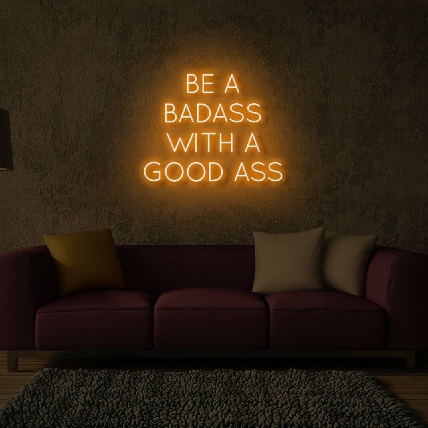 Be A Badass With Good Ass Led Neon Sign | Shineneon