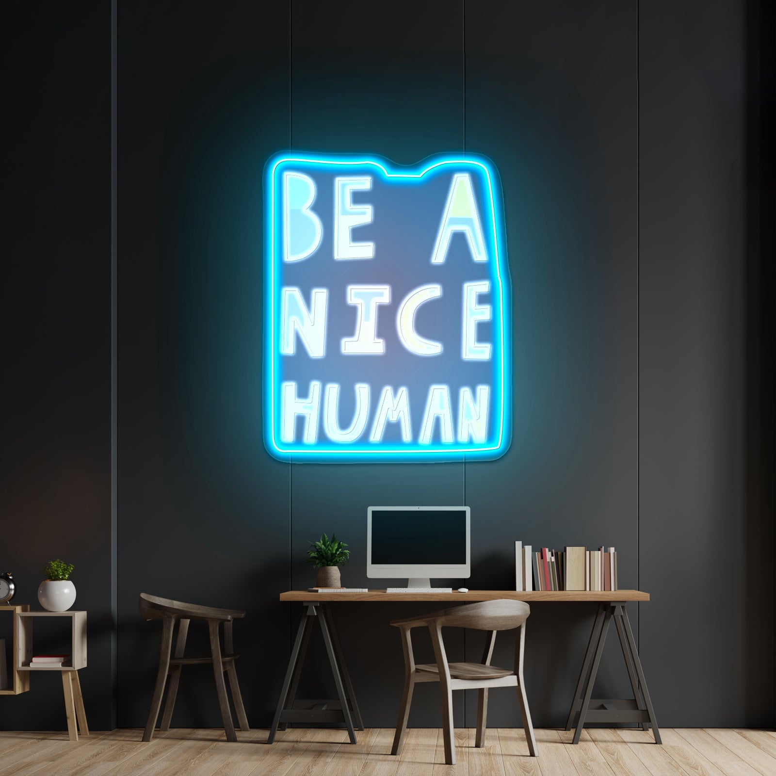 Be A Nice Human Led Neon Sign - Shineneon