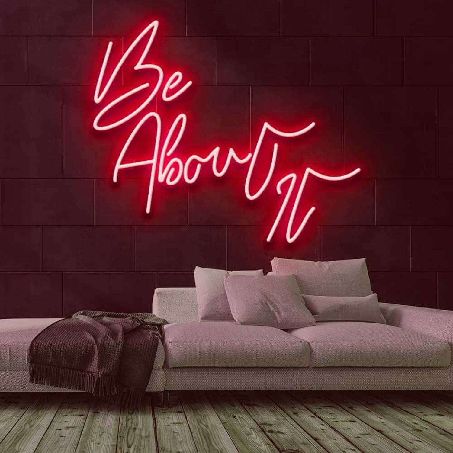 Be About It Neon Sign | Shineneon