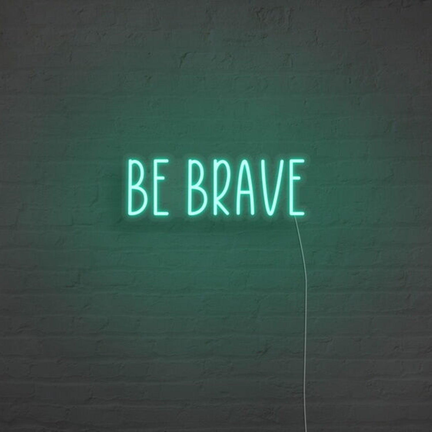 Be Brave Neon Sign For Motivational And Courageous Decor | Shineneon