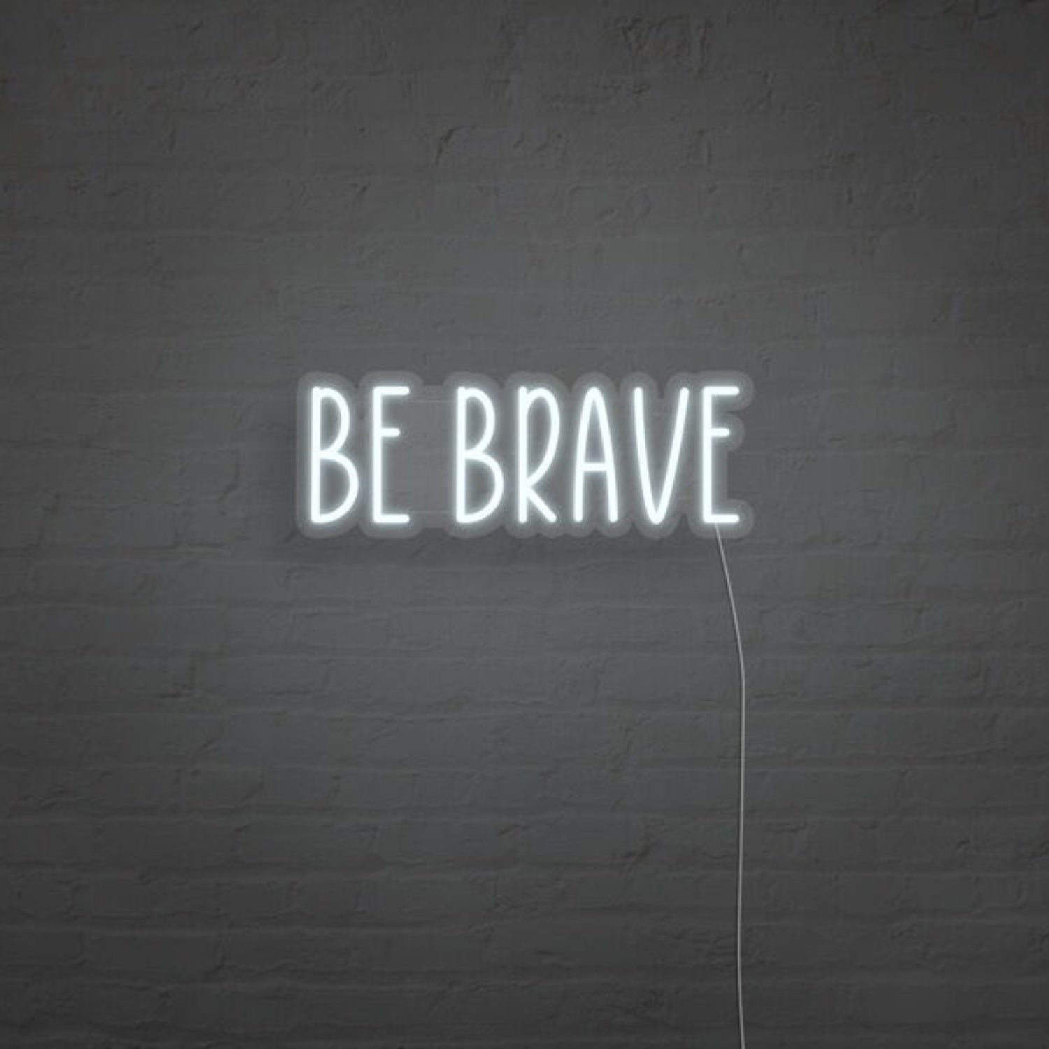 Be Brave Neon Sign For Motivational And Courageous Decor | Shineneon