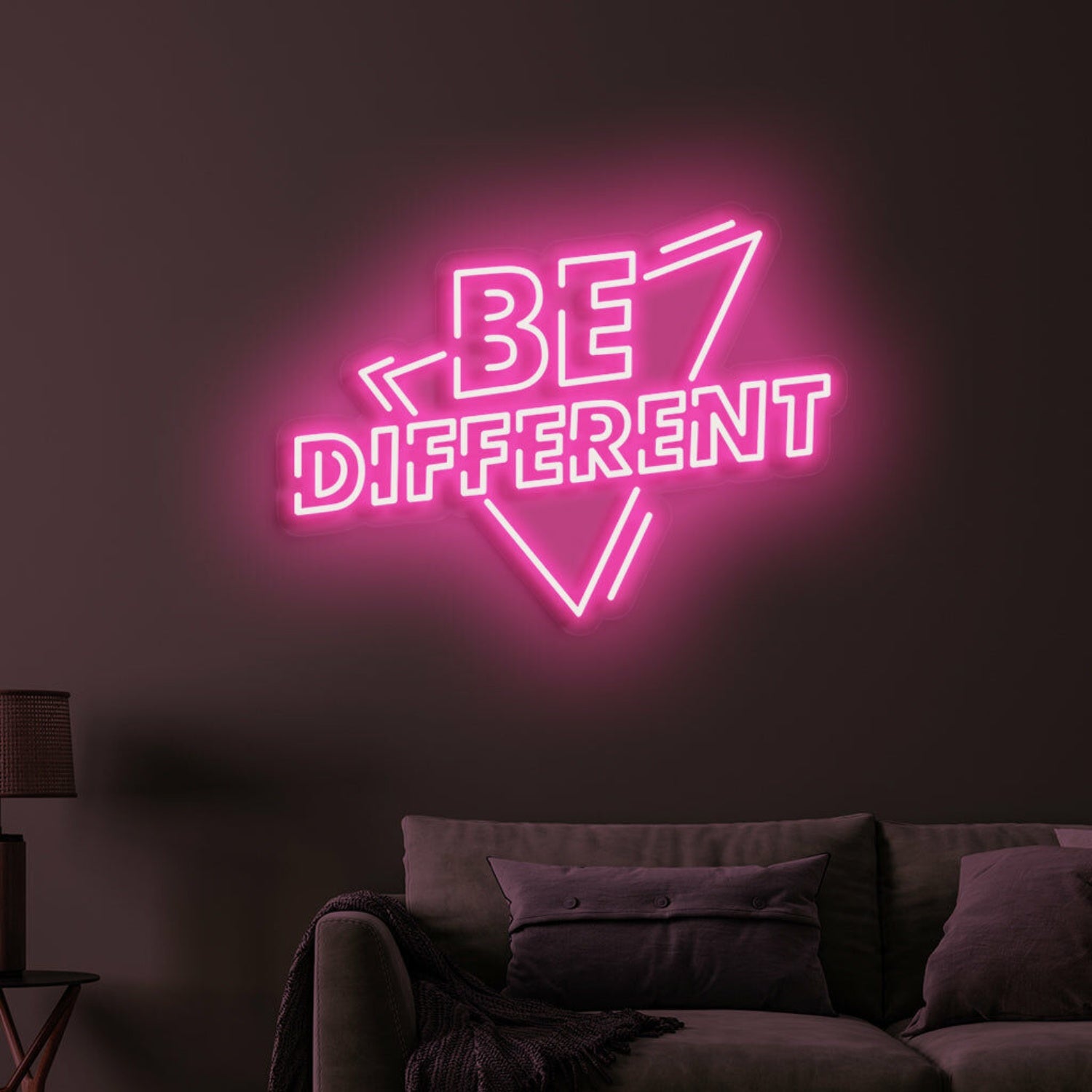 Be Different Neon Encouragement To Embrace Individuality | Shineneon