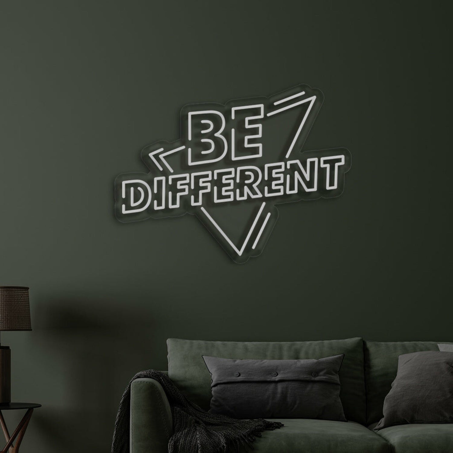 Be Different Neon Encouragement To Embrace Individuality | Shineneon