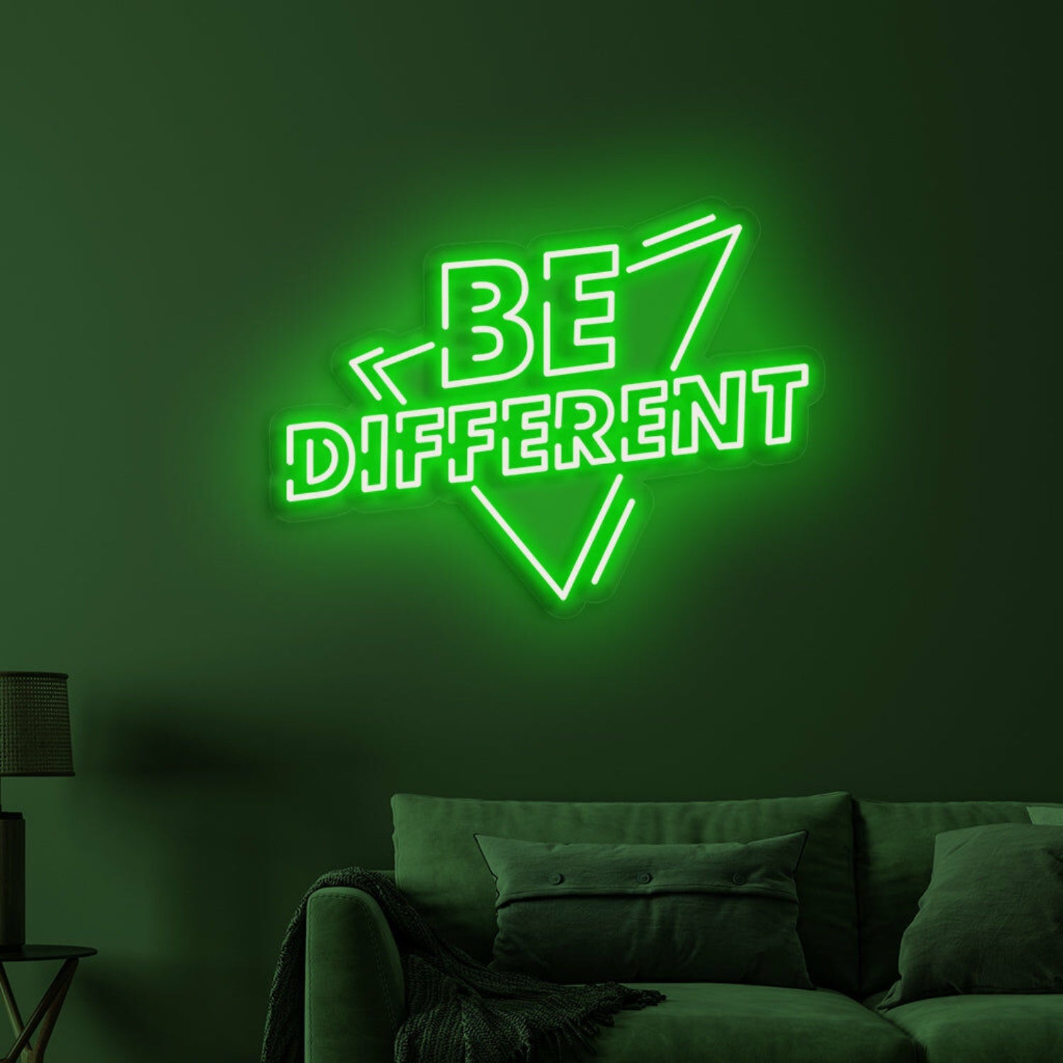 Be Different Neon Encouragement To Embrace Individuality | Shineneon