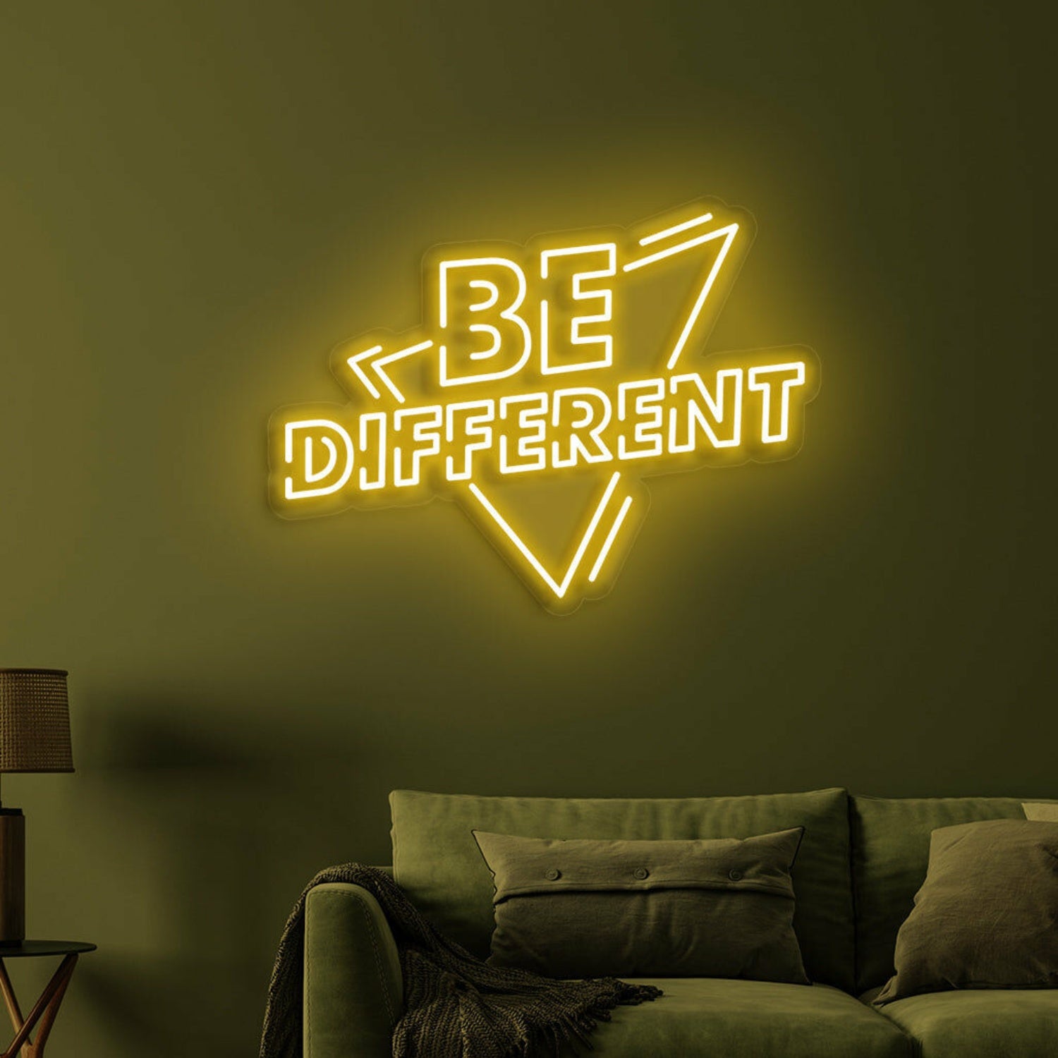 Be Different Neon Encouragement To Embrace Individuality | Shineneon