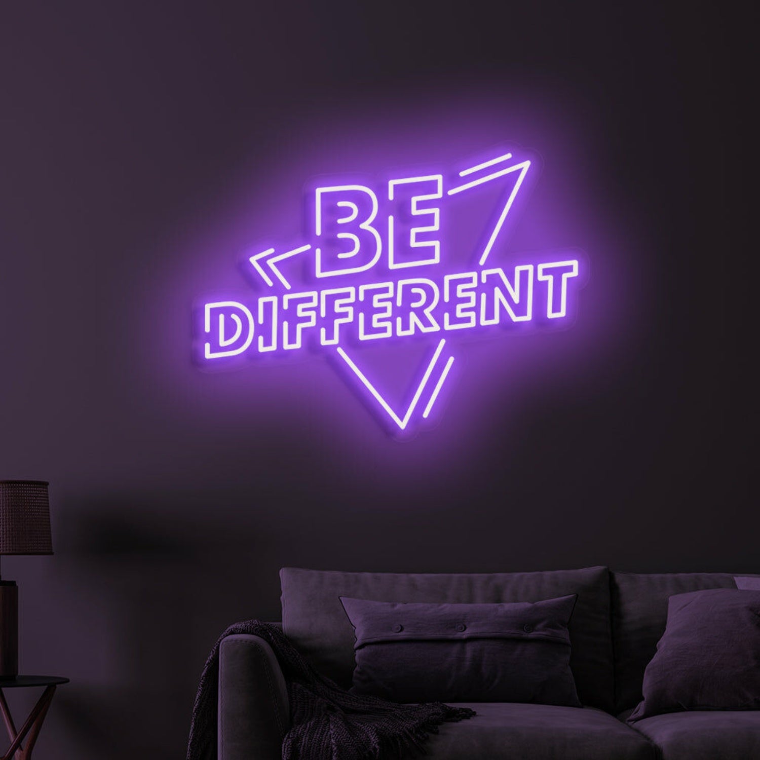 Be Different Neon Encouragement To Embrace Individuality | Shineneon