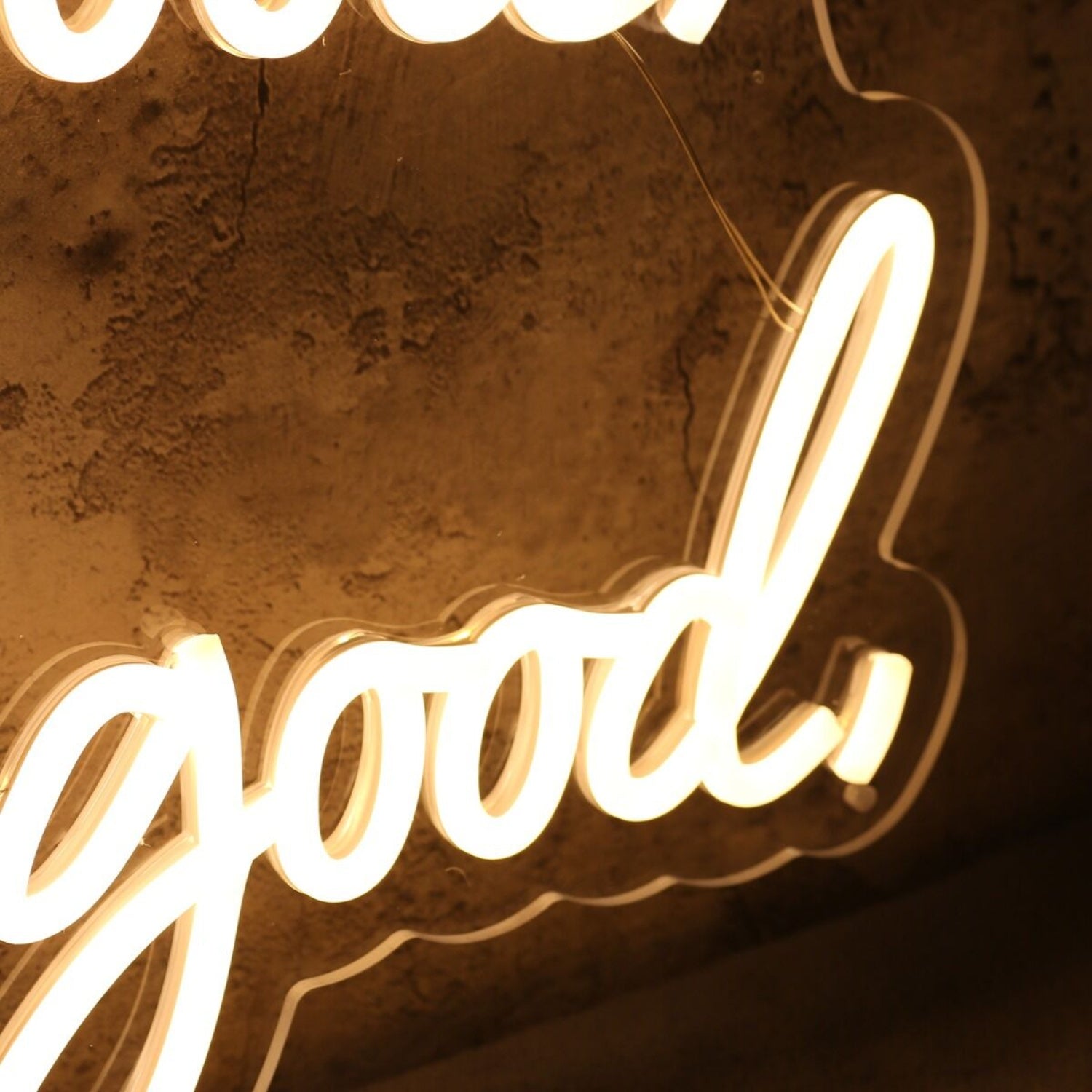 Be Good Do Good Yellow Custom Led Neon Sign - Shineneon