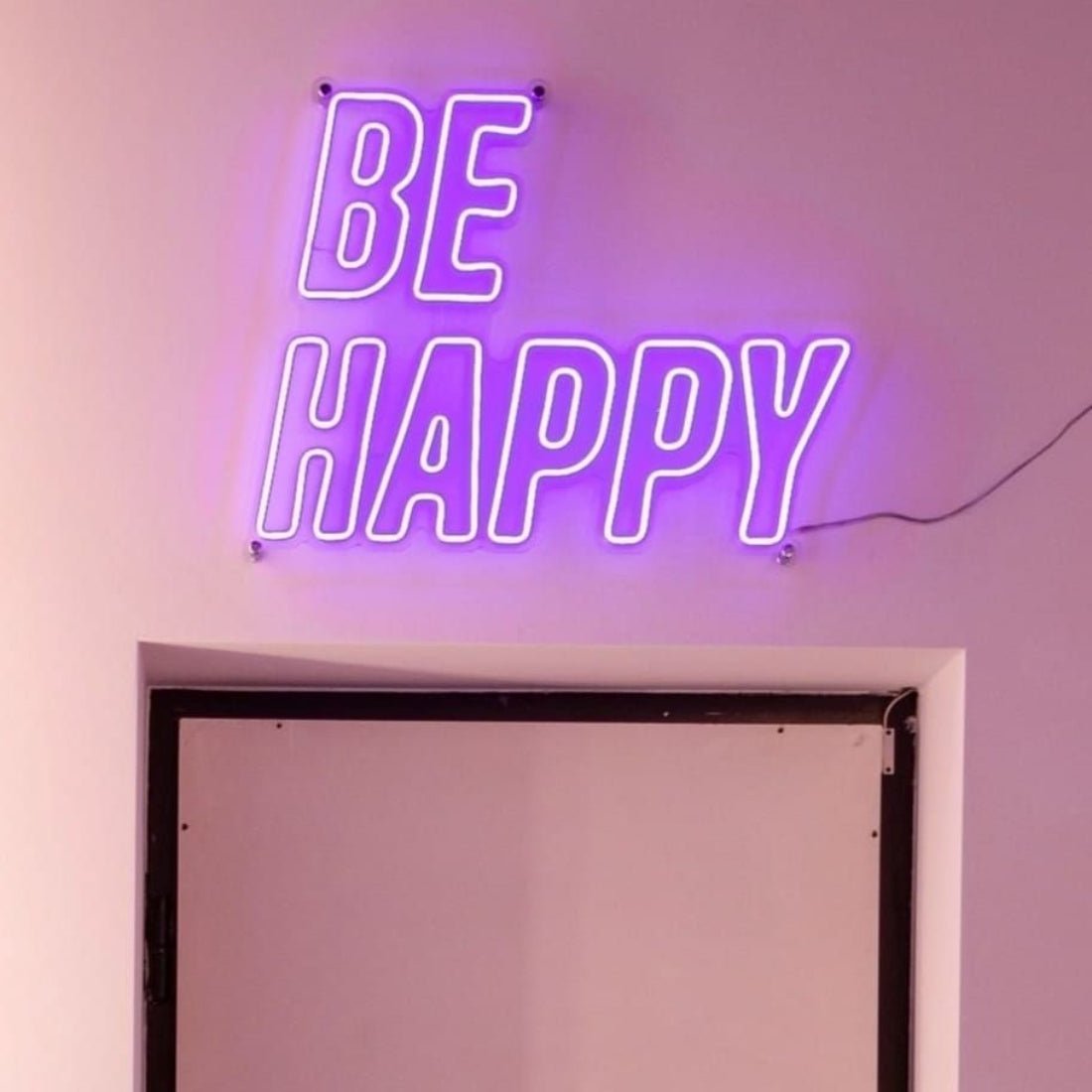 Be Happy Led Sign Business Neon Signs - Shineneon