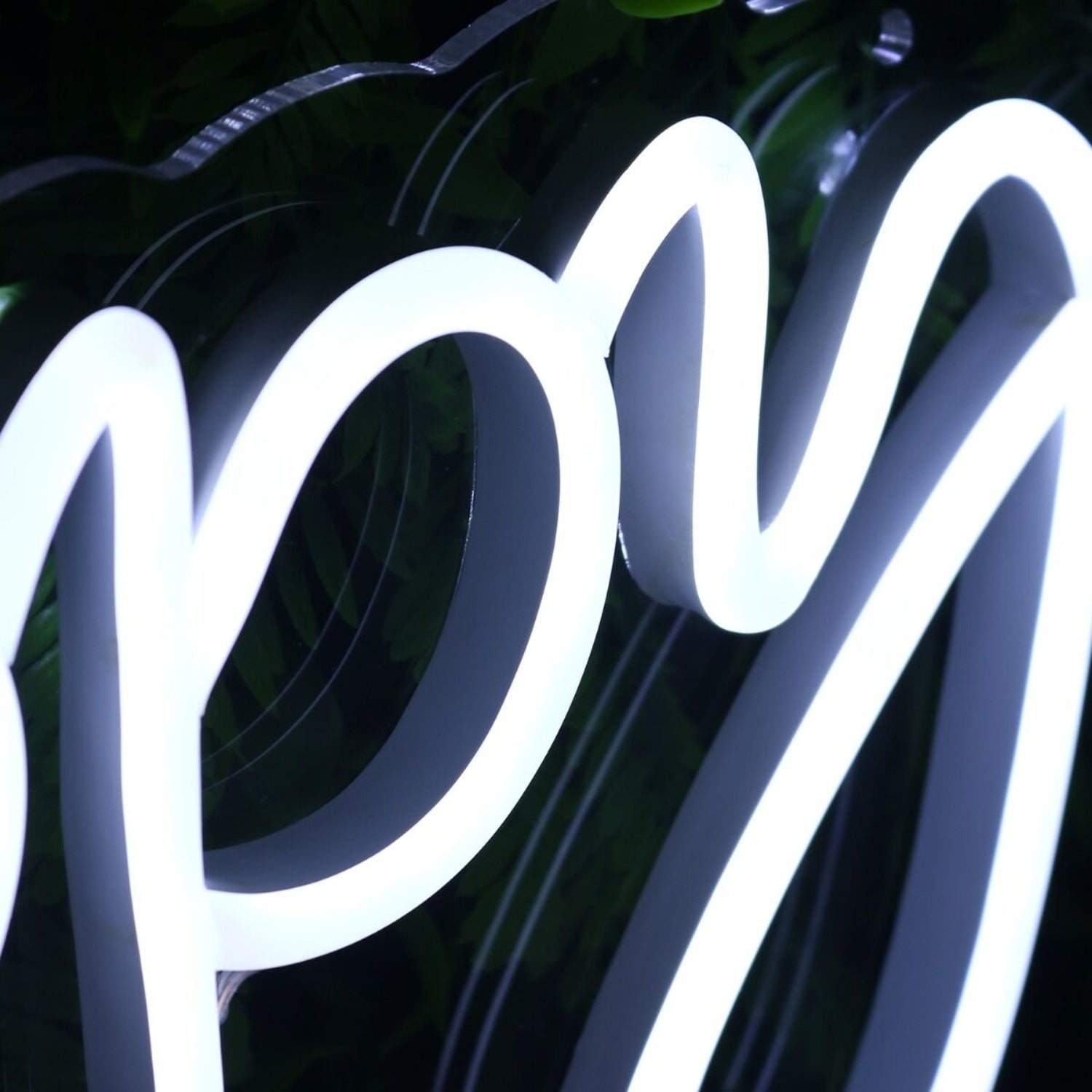 Be Happy White Led Neon Sign - Shineneon
