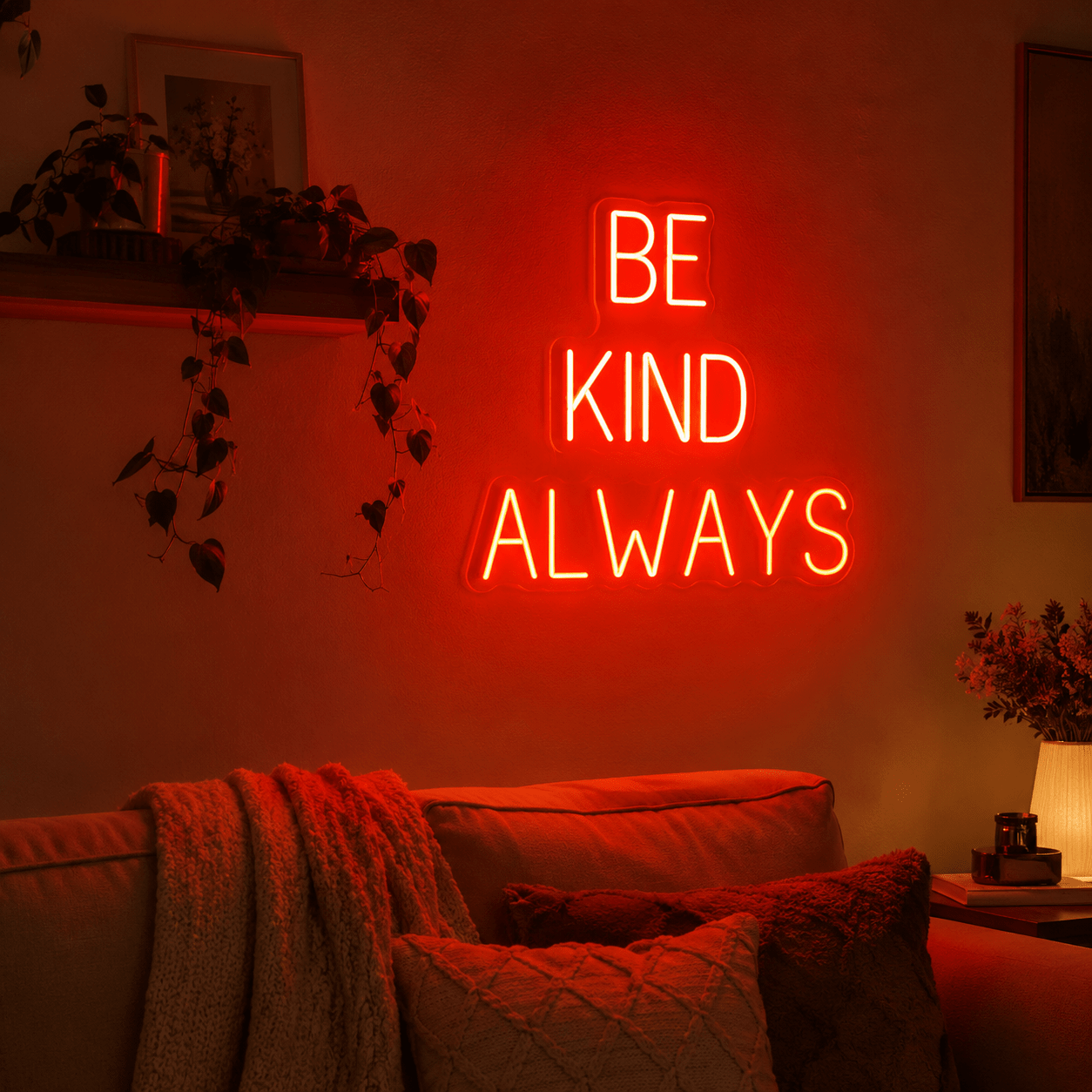 Be Kind Always LED Neon Sign Wall Neon Sign - Shineneon