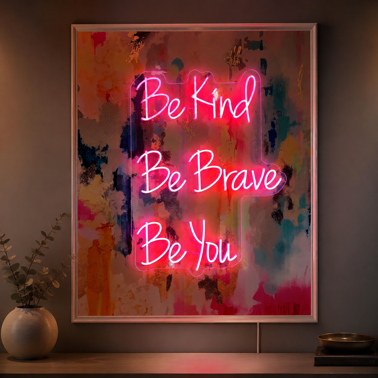 Be Kind Apartment Wall Light LED Neon Sign - 02 High-Converting Product Image