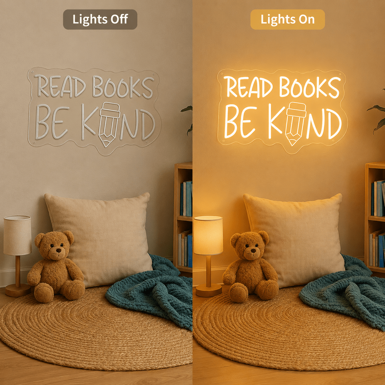 Be Kind Bedroom Wall Decor LED Neon Sign - Shineneon