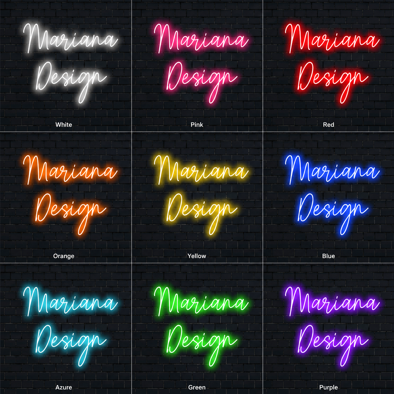 Be Kind Cursive Bedroom Decor LED Neon Sign - 05 Color Grid