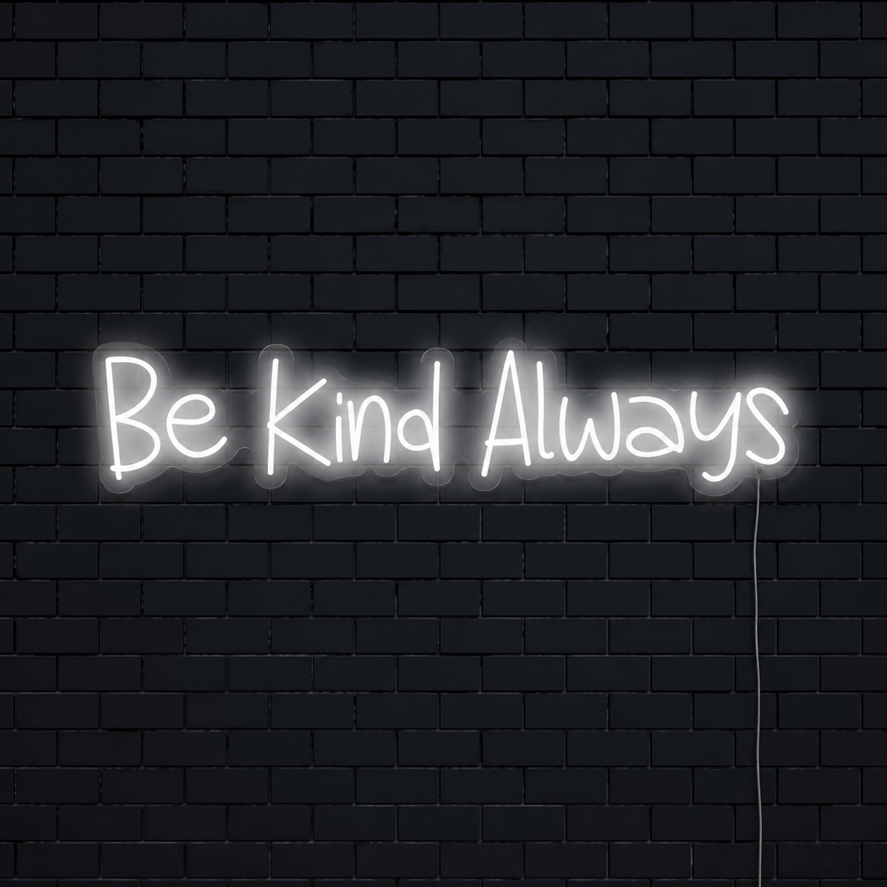Be Kind Cursive LED Neon Sign - 01 Original Product Image