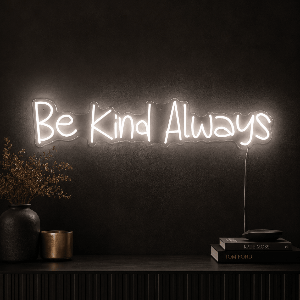Be Kind Cursive LED Neon Sign - Shineneon