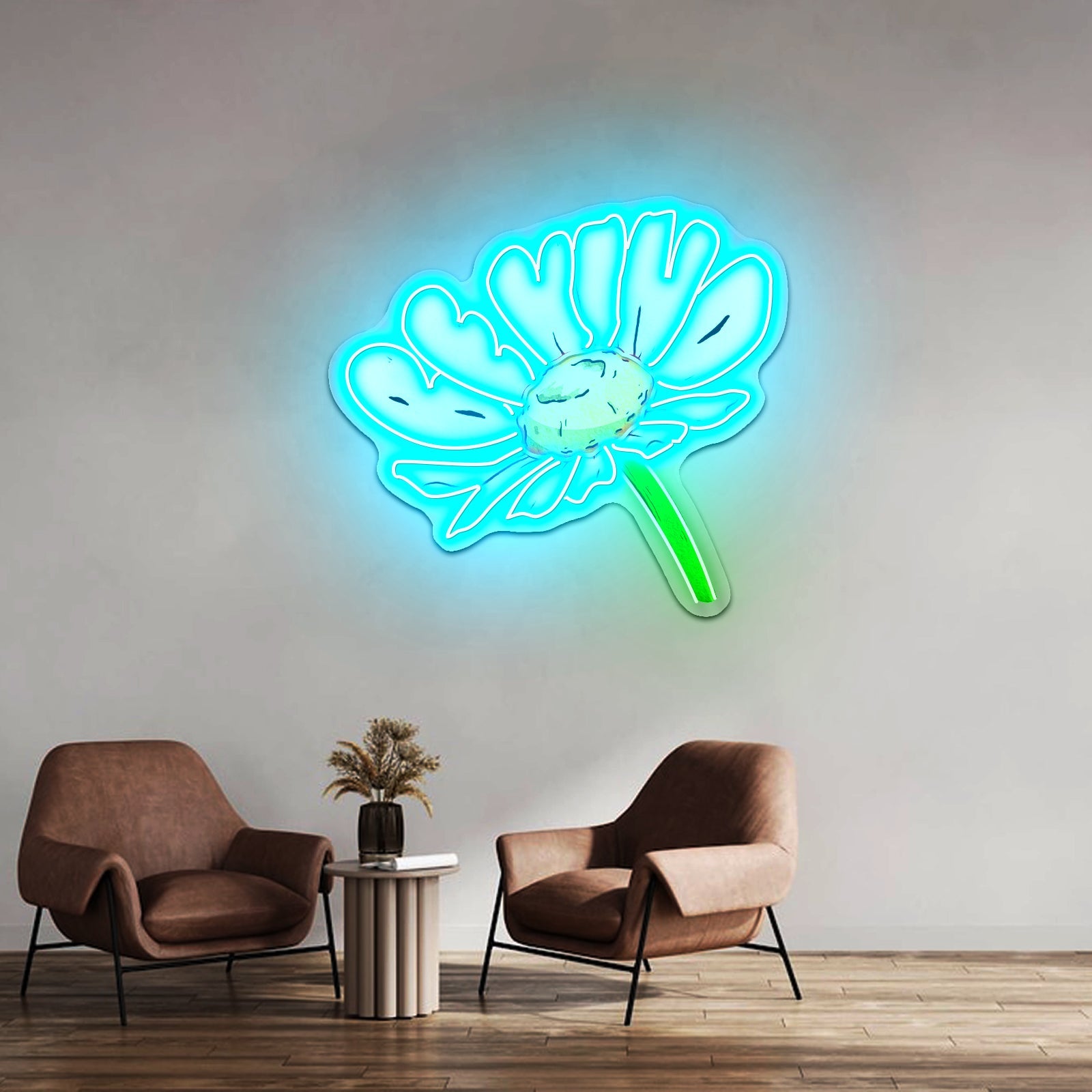 Be Kind Daisy Neon Signs For Home Decor - Shineneon