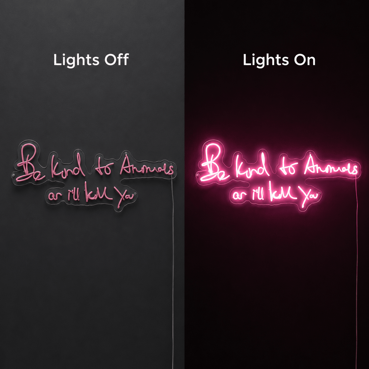Be Kind Decor Sign LED Neon Sign - Shineneon