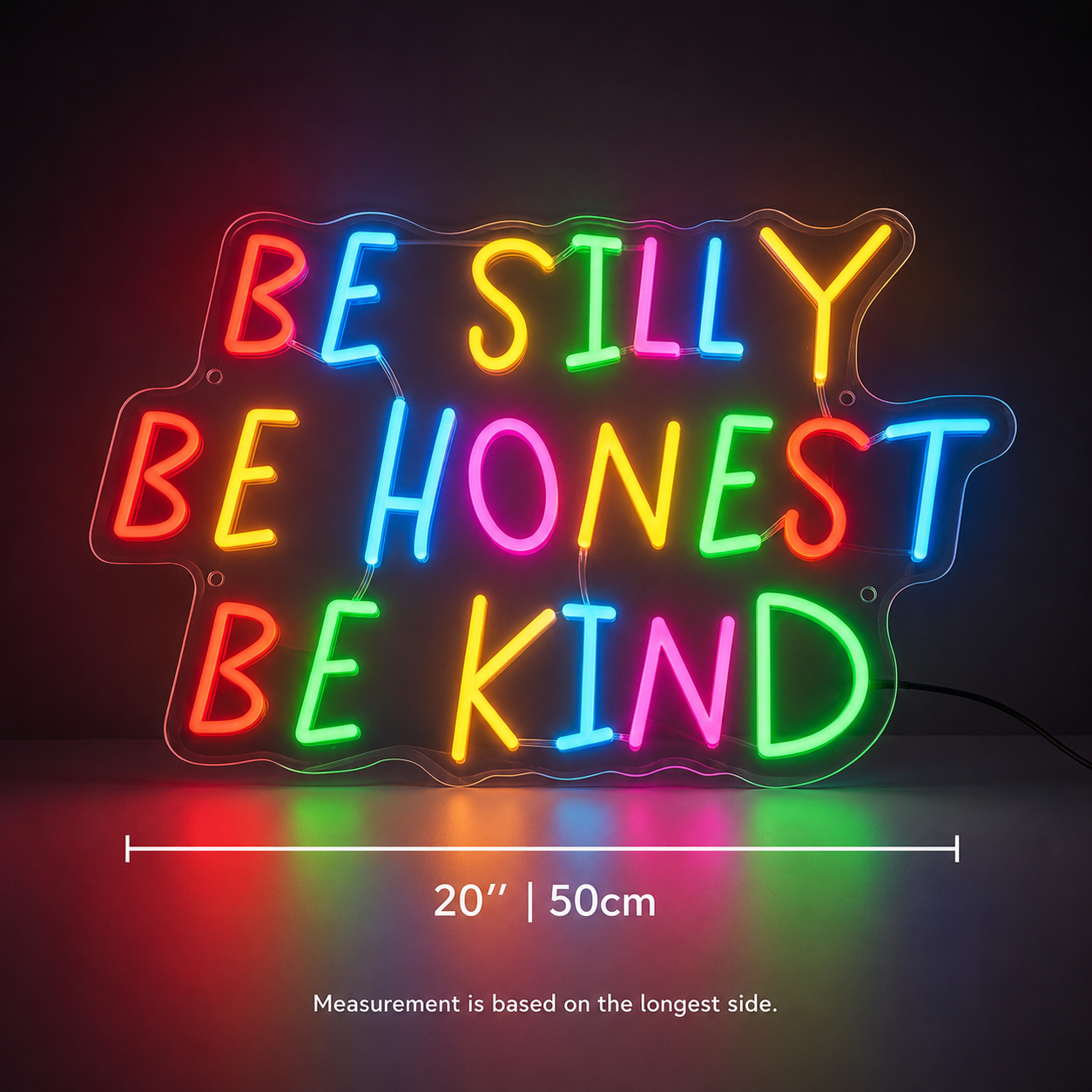 Be Kind Handwritten LED Neon Sign - Shineneon