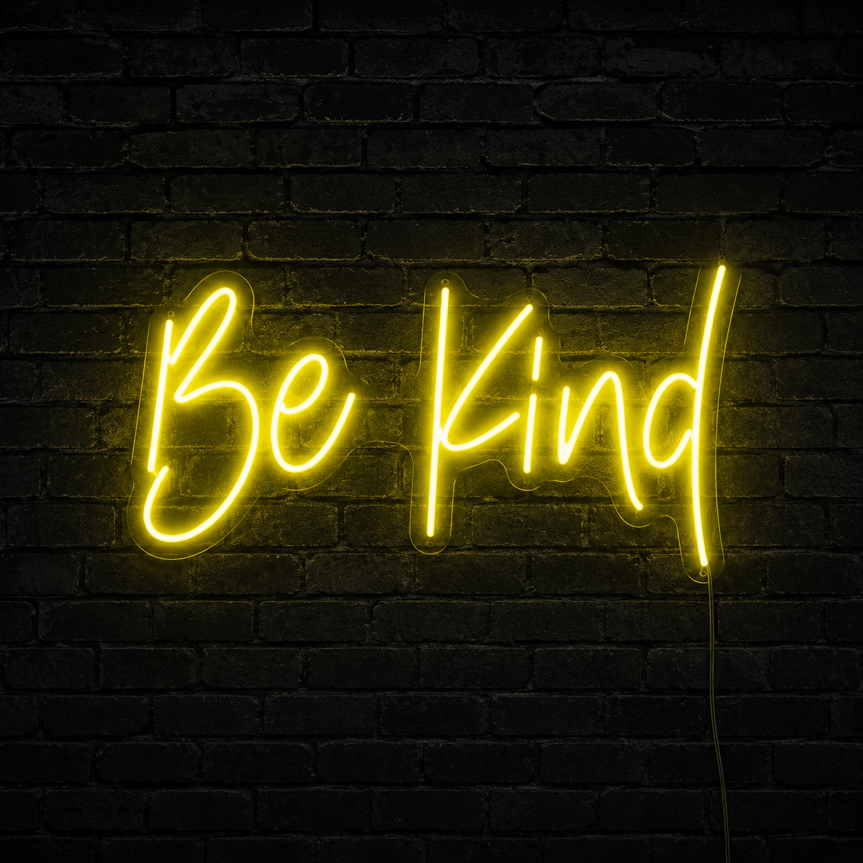 Be Kind LED Neon Sign Bedroom Decor - 01 Original Product Image