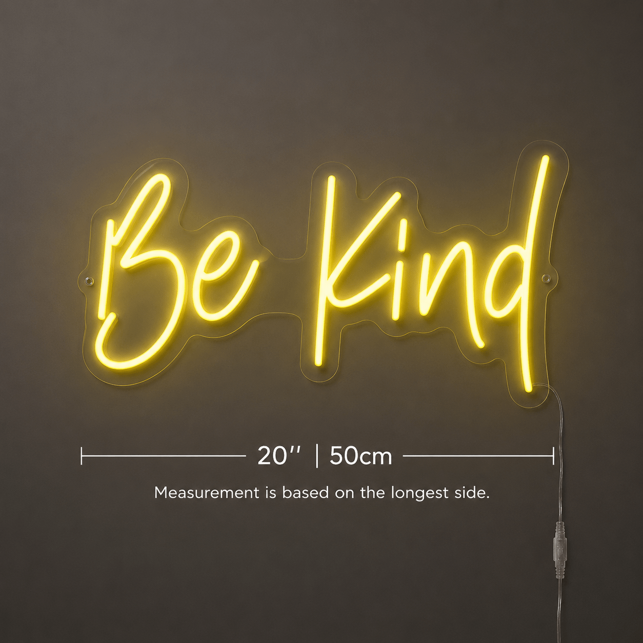 Be Kind LED Neon Sign Bedroom Decor - Shineneon